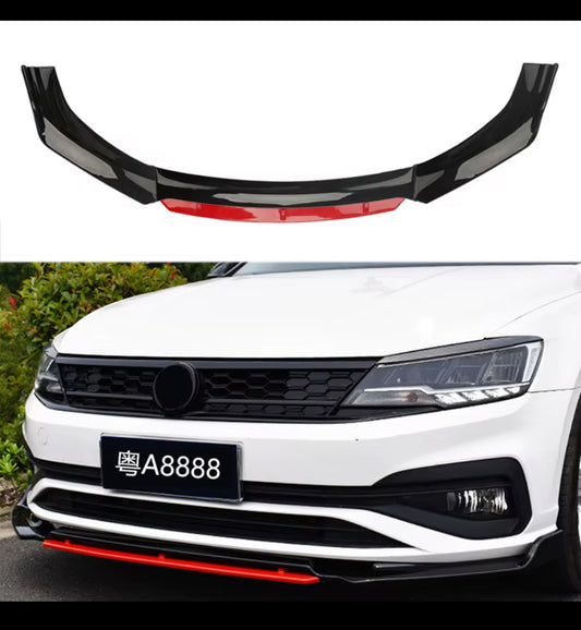 Diffusore universale paraurti anteriore labbro
Spoiler a quattro sezioni in fibra di carbonio